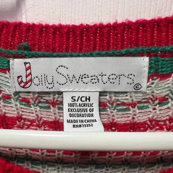 Ugly Christmas Sweater Jolly Sweaters Size Small Cats - Picture 2 of 4